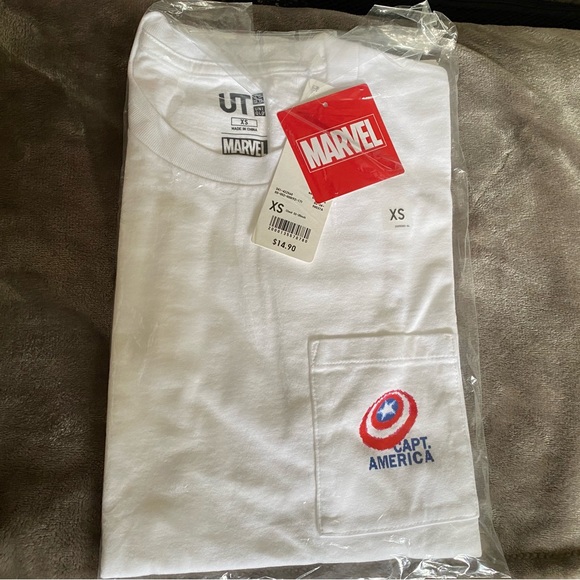 Uniqlo x Marvel Captain Ameica Tee - Picture 1 of 2